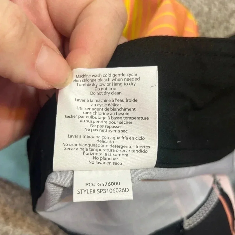 NWT Oneill Hyperdry below knee‎ surf shorts orange/blue stripe Size 30